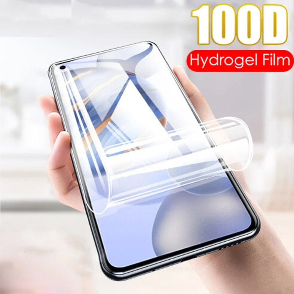 For ViVo Y30 Y50 hydrogel film on for vivo y30 y50 6.47'' protective films phone screen protector film not glass y 30 50