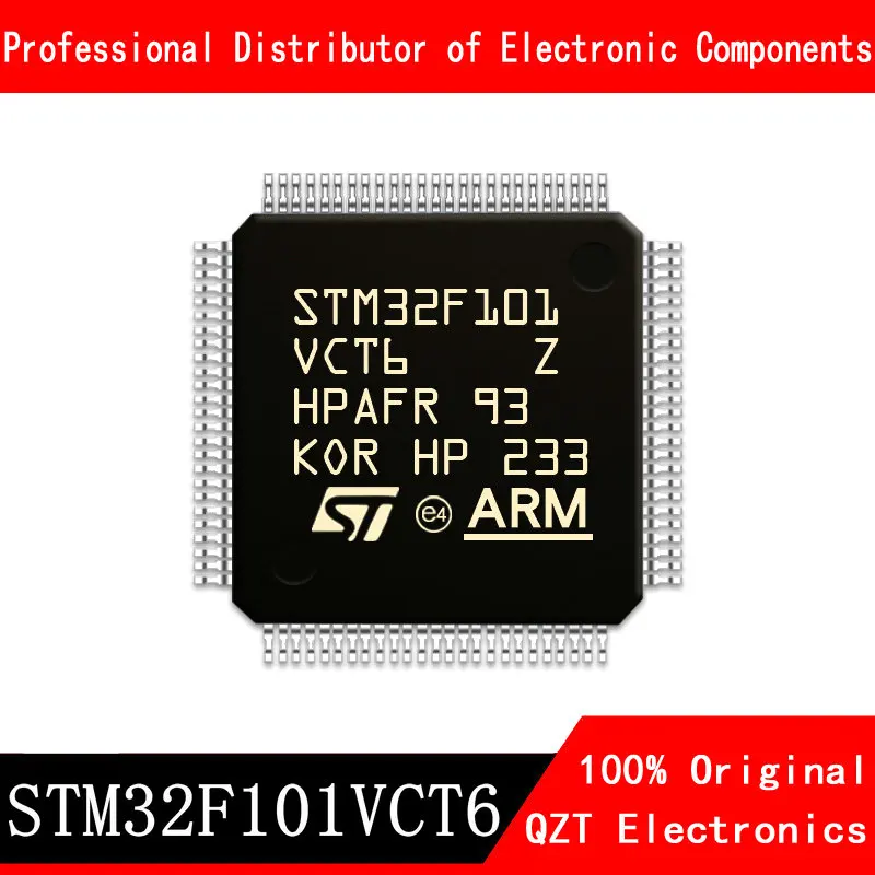 

5pcs/lot new original STM32F101VCT6 STM32F101 LQFP-100 microcontroller MCU In Stock