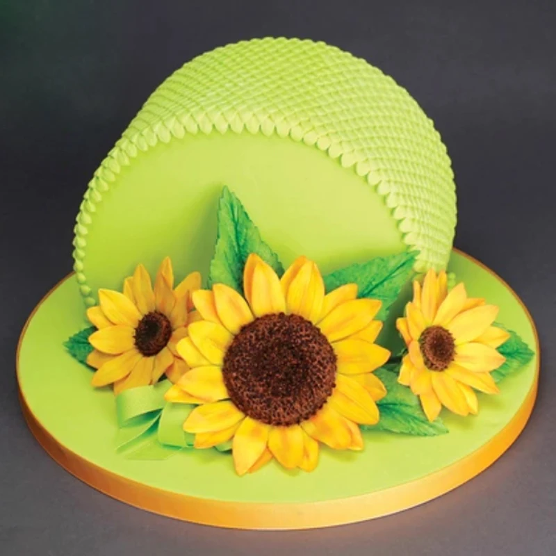 Sunflower / Daisy & Leaves Molds Fondant Cake Decor Tools Silicone Molds Sugarcrafts Chocolate Baking Tools Cakes Gumpaste Form