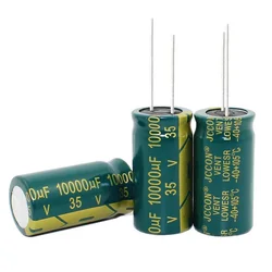 10pcs--100PCS/lot 35V 10000UF 18*35MM high frequency  aluminum electrolytic capacitor 10000uf 35v