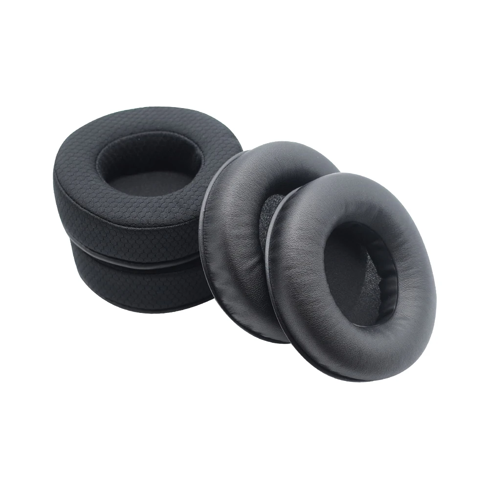 Replacement 1 Pair Ear Pads PU Leather or Mesh Fabric Soft Cushion For Razer Kraken Pro V1 Gaming Headset