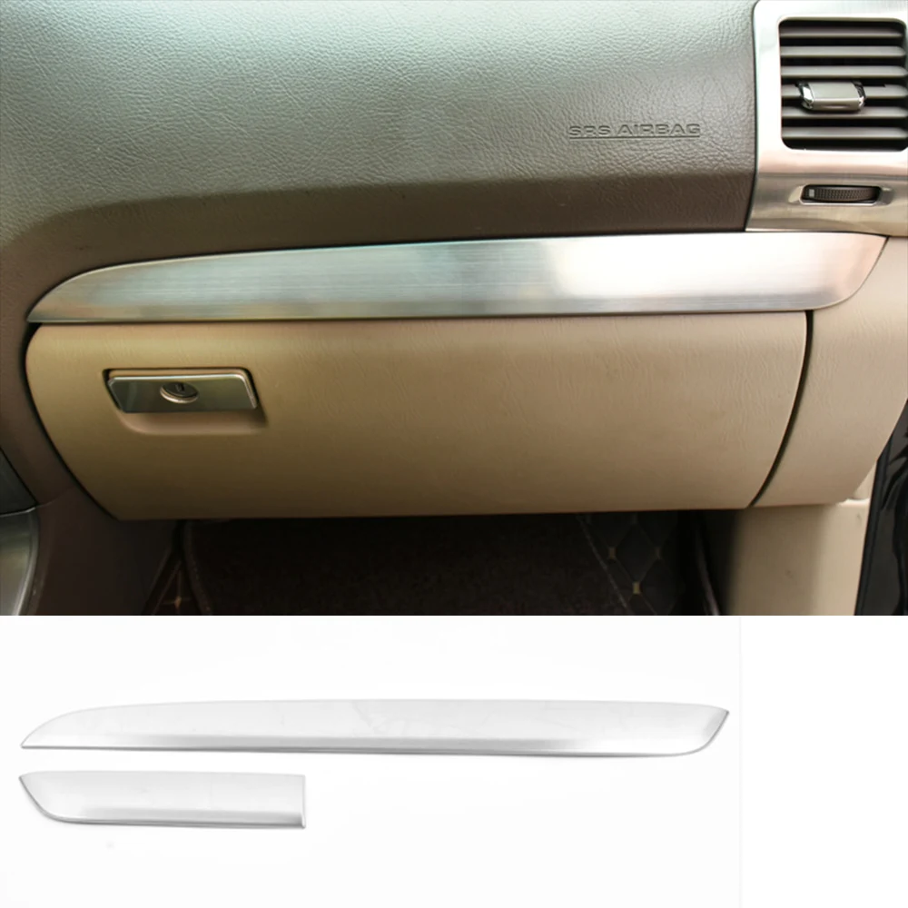 For Toyota Land Cruiser Prado 120 LHD 2003-2009 Interior Dashboard Middle Panel Center Control Glove Box Cover Sticker Trim