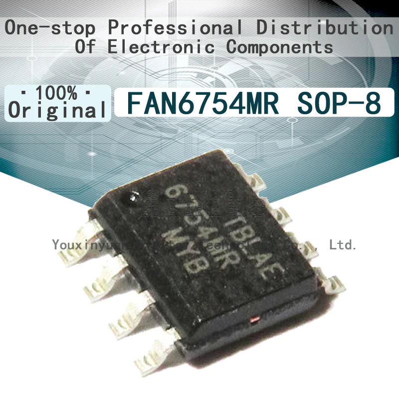 

10 шт., новый оригинальный чип FAN6754MR FAN6754 6754MR SOP-8, 8-контактный ЖК-чип управления питанием, микросхема