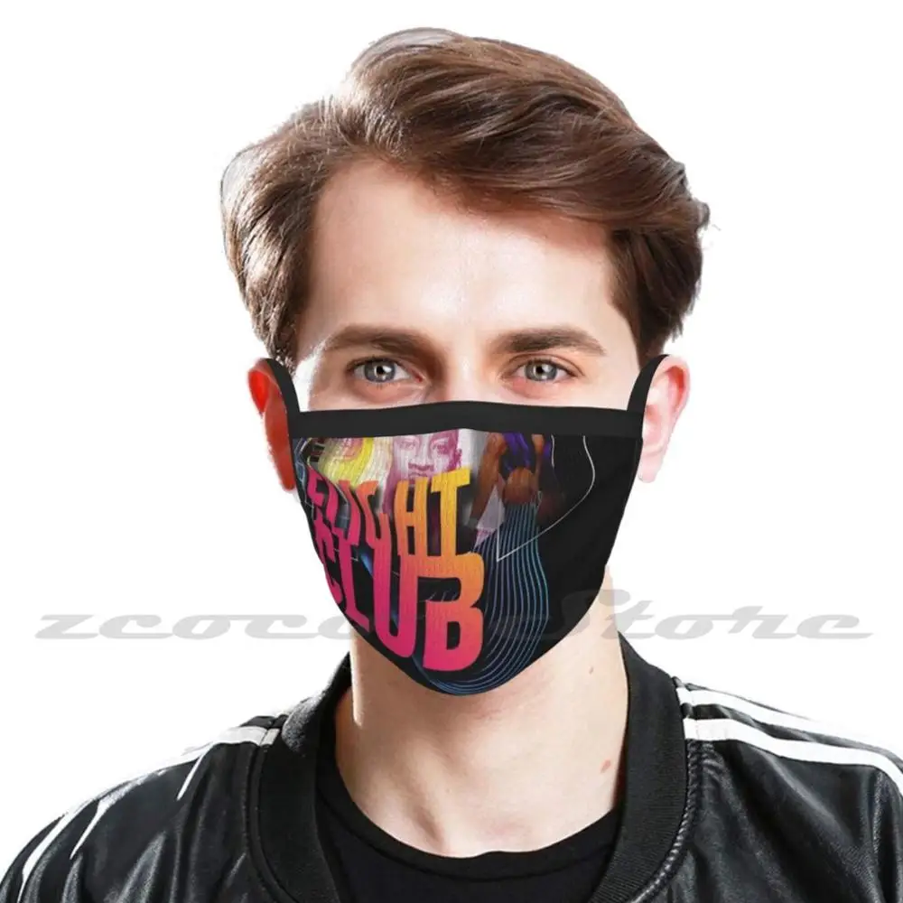 Flight Club Washable Trending Customized Pm2.5 Filter Mask The Michael J Carter Basketball Legends Fight Club Basketball Above