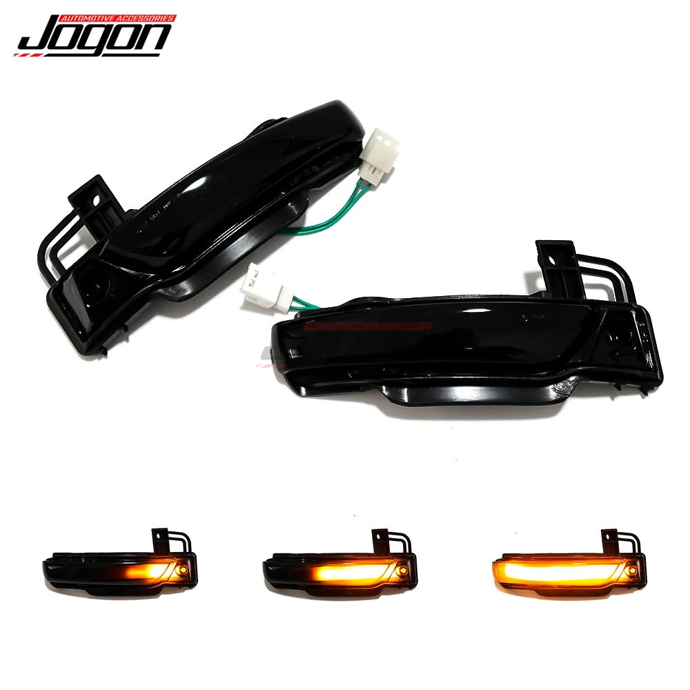 For Jeep Grand Cherokee WK2 2011 2012 2013 2014 2015 2016-2020 Car LED Dynamic Turn Signal Side Rearview Mirror Indicator Lamp