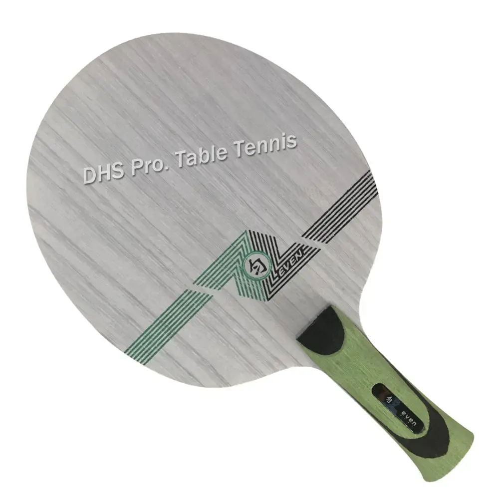 

Sanwei GREEN EVEN (QY-1091, 11 Ply Even Wood, Control) Table Tennis Blade for 40+ Racket Ping Pong Bat