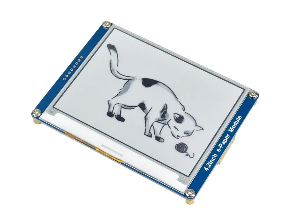 4.2inch E-Ink Display Module 400x300 E-paper Module Black White Two-color SPI Interface No Backlight Ultra low consumption