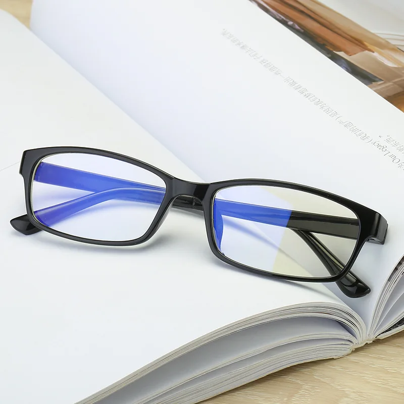 Anti Blue Light Myopia Glasses Anti Radiation Anti Fatigue Myopic Eyeglasses Finished Nearsighted Spectacles Diopter -0.5 To 6.0