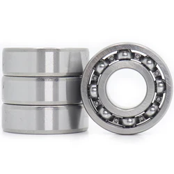 6202 Bearing 15*35*11 mm ABEC-3 P6 4PCS For Motorcycles Engine Crankshaft 6202 OPEN Ball Bearings Without Grease