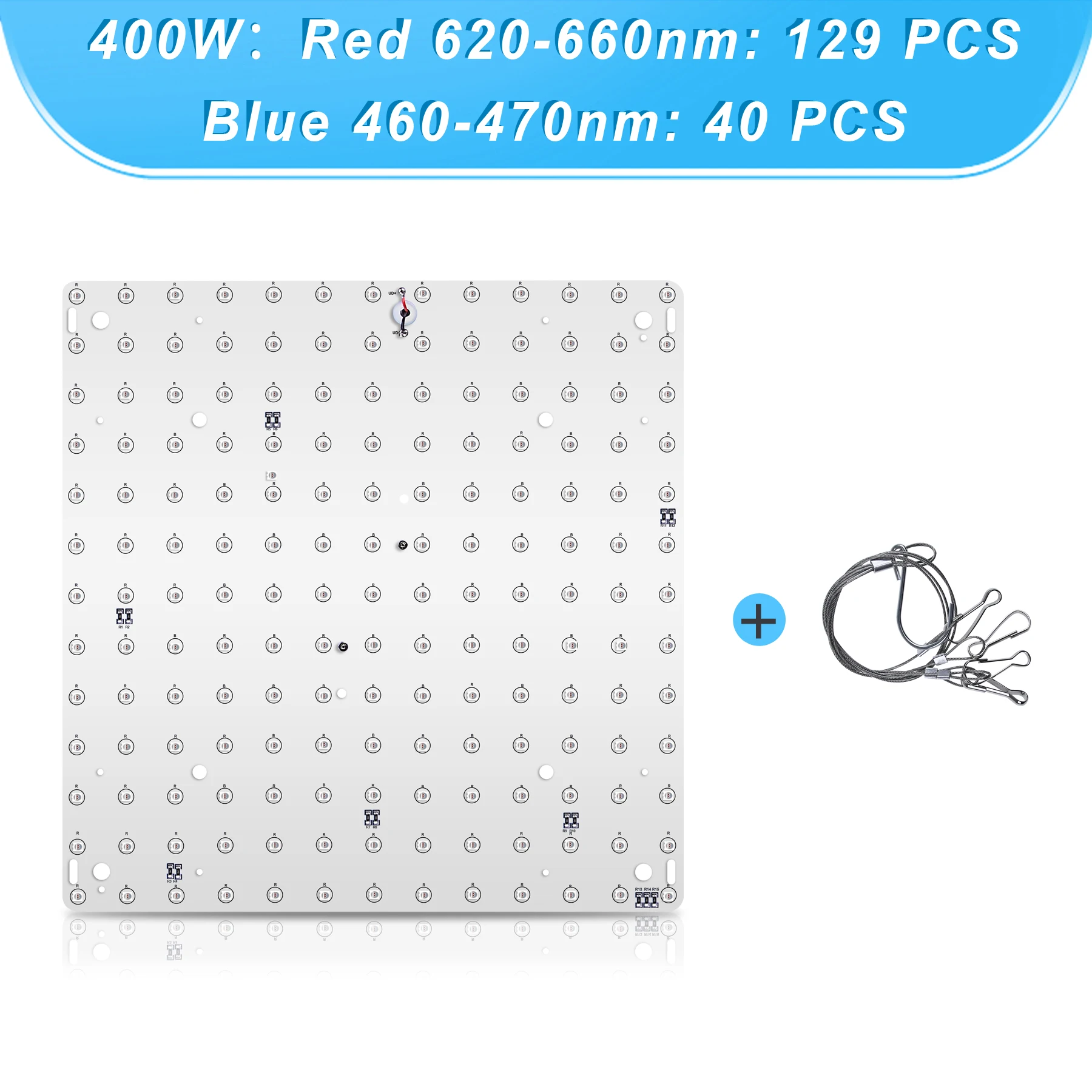 600W800W 1000W LED Grow Light Full Spectrum Quantum Board Phyto Lamp for Greenhouse Plant Light Hydroponic Plant Growth Lighting