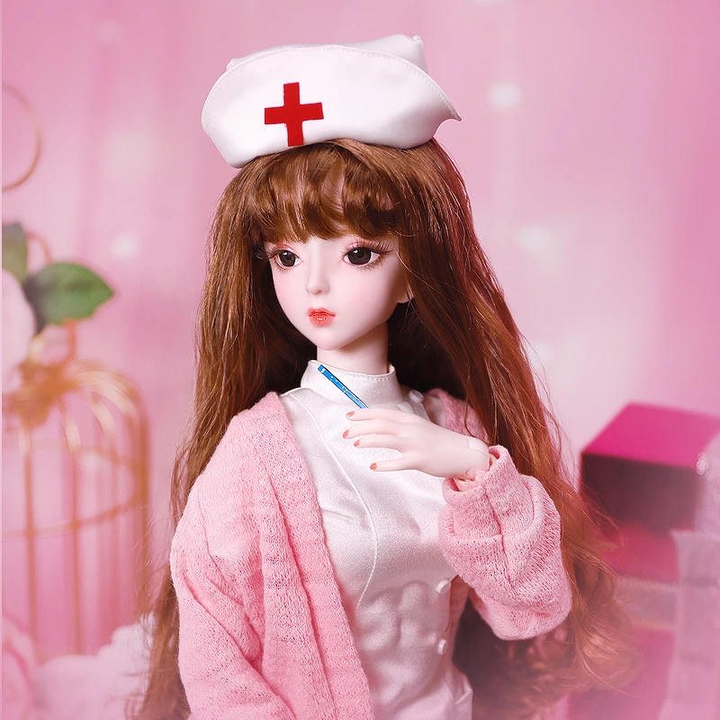 DBS doll 1/3 BJD Cosplay Collection mechanical joint Body Including hair eyes clothes 62cm height girls ICY DBS SD