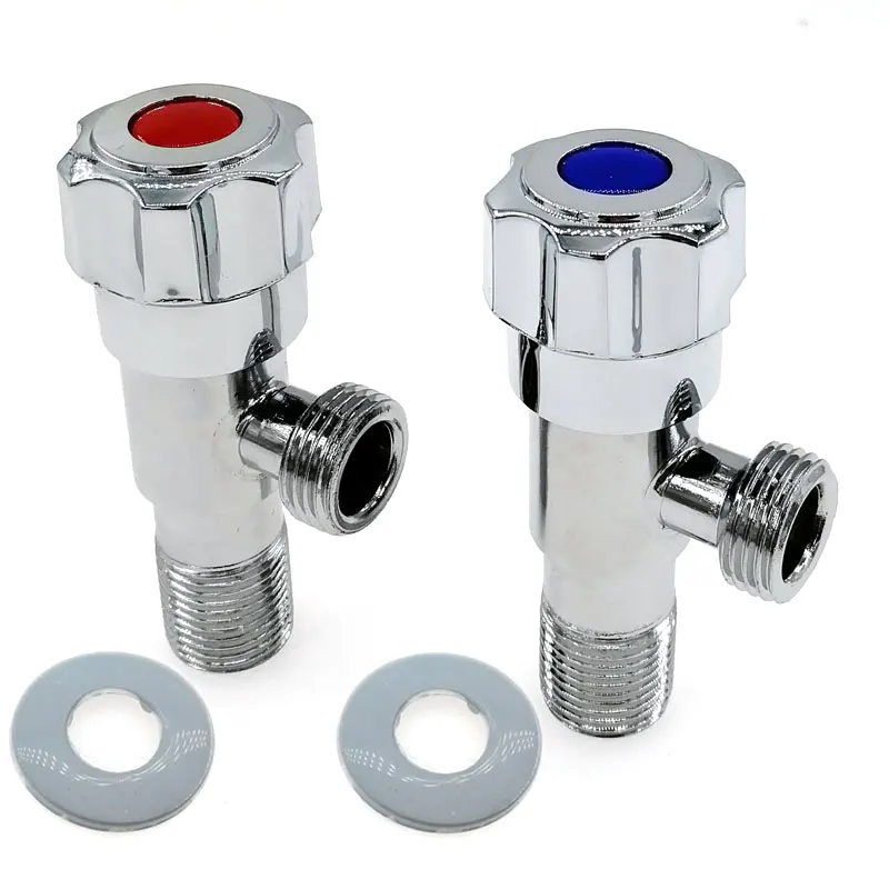 STAINLESS IRON G1/2 angle valve toilet copper valve kitchen sink tap triangle valve hot and cold angle valve toilet valve water