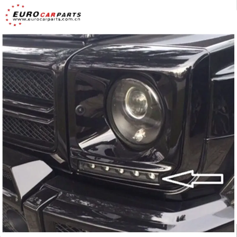 G class led daytime light fits for W463 G500 G55 G63 G65 W221 W204  daytime running lights