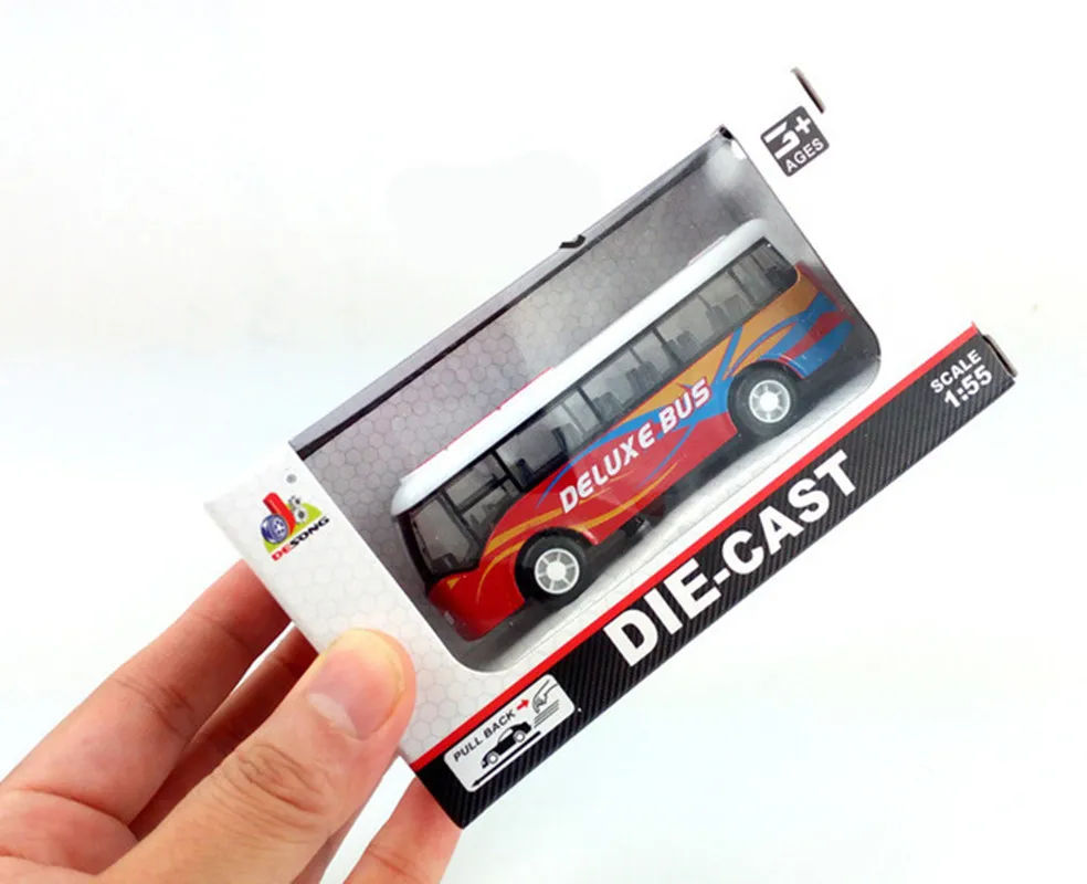 Alloy pull back 1:55 minibus model,children's bus toy,school bus ambulance,wholesale and retail free shipping