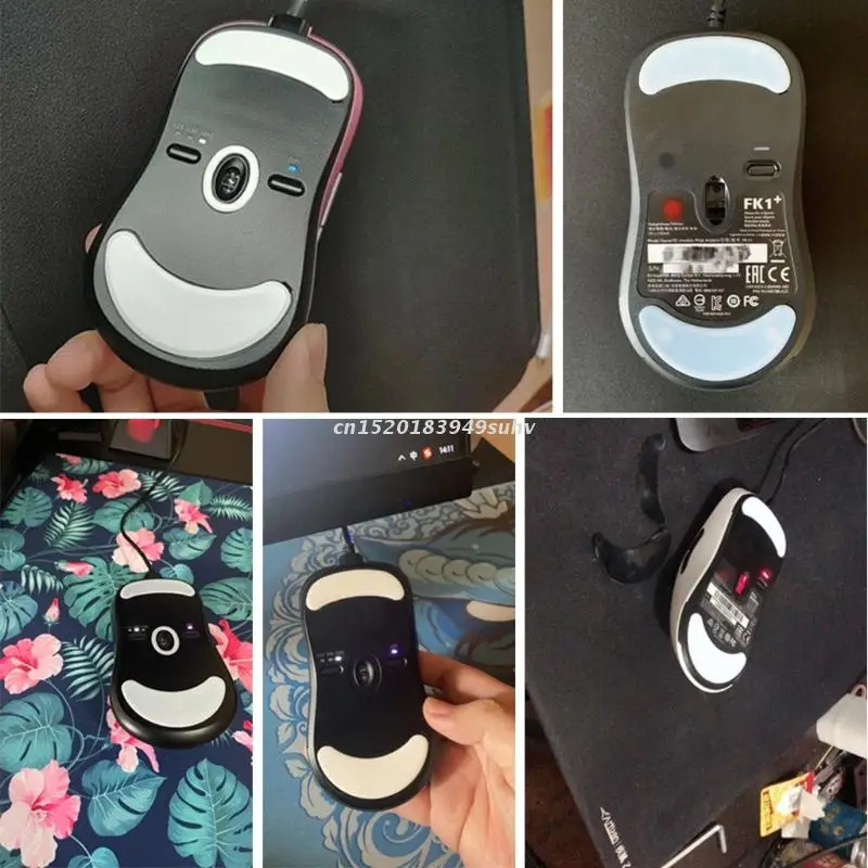 1 حزمة المهنية ماوس الجليد ملصقات الماوس أقدام سادة استبدال ل Zowie AM ZA11 ZA12 FK1 FK2 FK + ماوس الانزلاقات