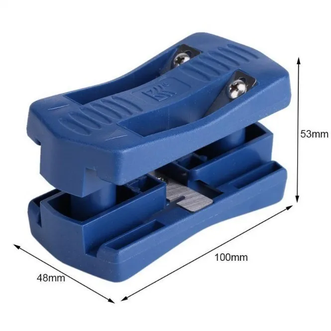 

Litake Wood Side Banding Machine Double Edge Trimmer Manual Tail Trimming Woodworking Tool Carpenter Hardware