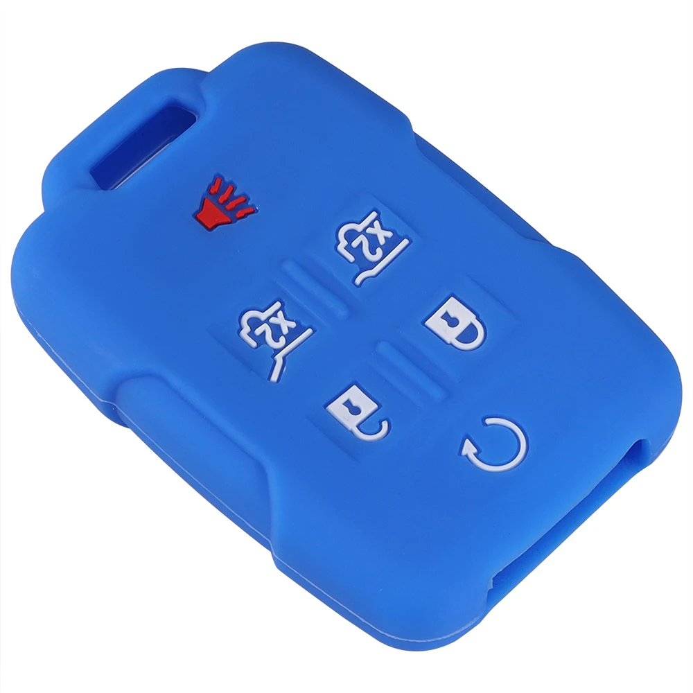 Silikonhülle Schutzhülle für Chevrolet Chevy Suburban Tahoe GMC Yukon Keyless Entry Remote 6 Tasten – Detail 5