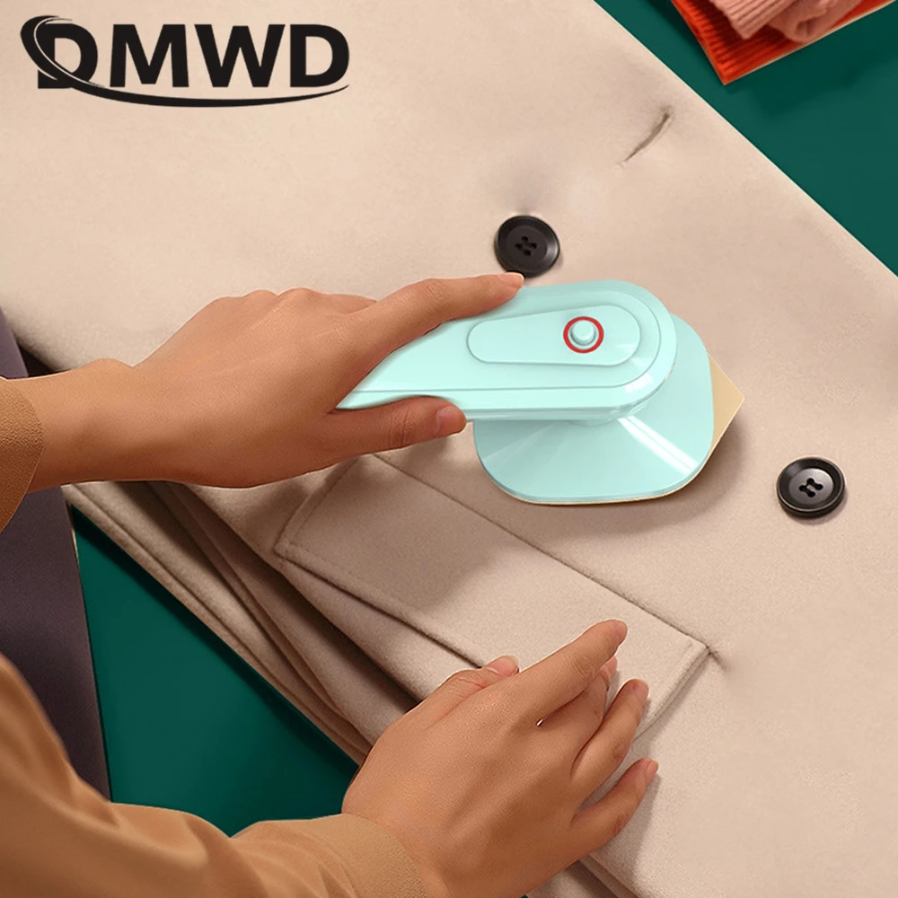 DMWD يده مسطح/معلق مكوّاة قابل للحمل معلق الحديد الكهربائية آلة تنظيف الملابس بالبخار الجاف/الرطب الاستخدام المزدوج للملابس السفر