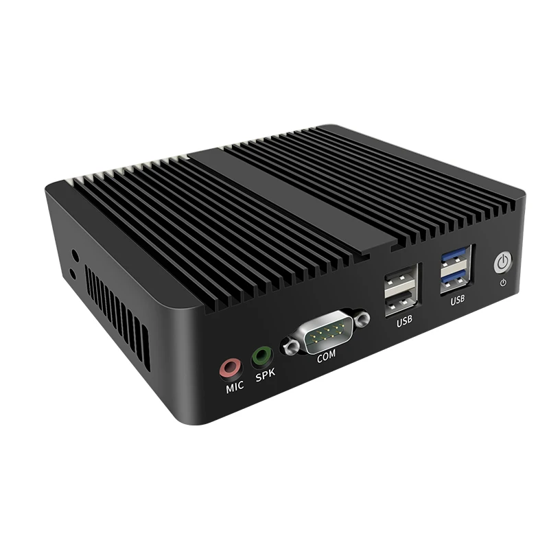 BKHD-Sistema de G30-1L Mini PC sin ventilador Pfsense Firewall N2815, J1900, J2900, CPU de bajo consumo de energía, ordenador educativo para oficina