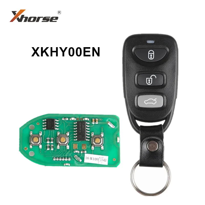 

10pcs Xhorse XKHY00EN VVDI Universal Wired Remote Key 3 Buttons For Hyundai for VVDI Mini Key tool