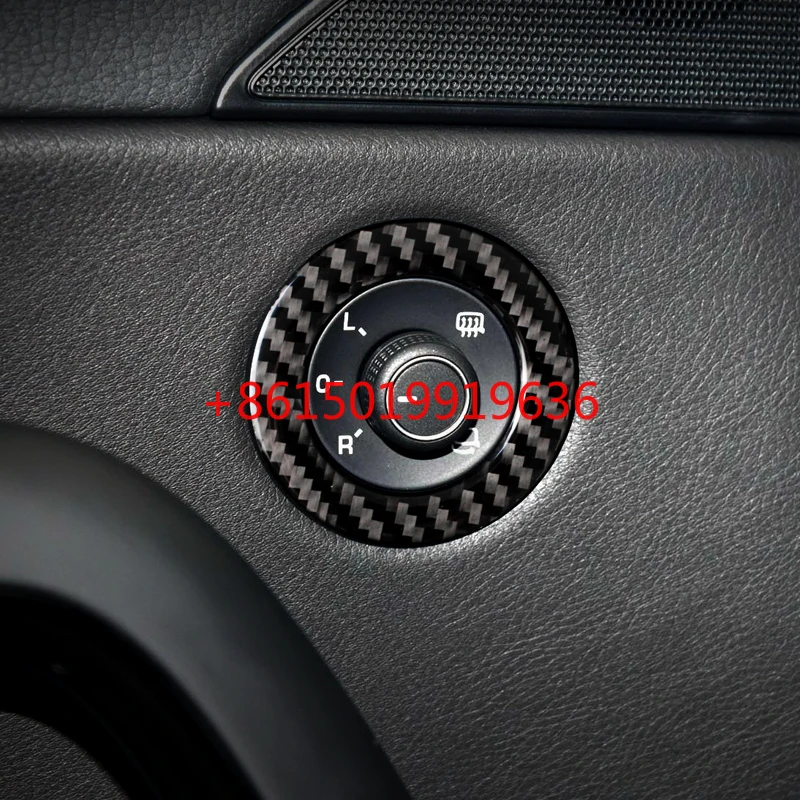 for Volkswagen Scirocco 09-16 interior carbon fiber stick door interior handle panel frame decoration accessories sticker