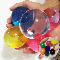 100-300pcs Large Hydrogel Pearl Shaped Big 3-4cm Crystal Soil Water Beads Mud Grow Gel Ball Wedding Growing Bulb Home Decor