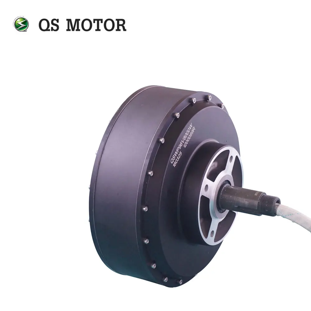 QS Motor 273 8000W 96V 115kph 72V 95kph 48V 67kph BLDC Brushless Electric Car Hub Motor Conversion Kits with APT96600 Motor