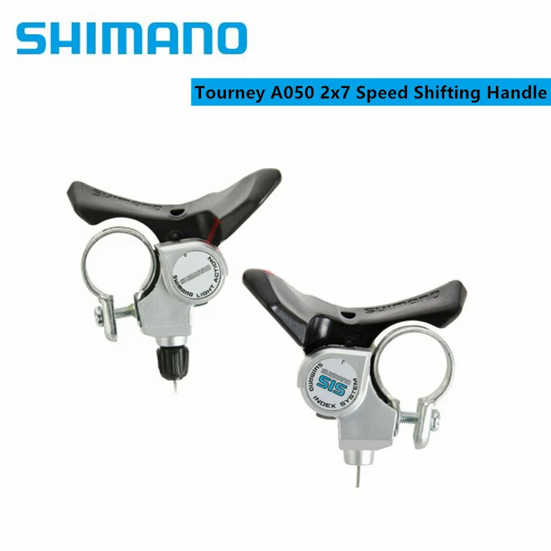 Shimano TOURNEY SL-A050 Left Right Side Shifter A050-LB A050-RA Shifting Handle 2x7 Speed Road Bike Handlebar A050