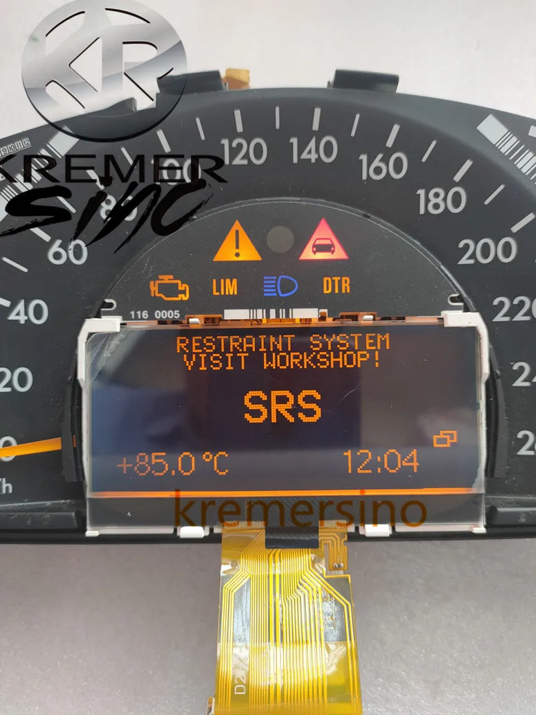 LCD Display for Mercedes-Benz W203 C Class 2000-2004/W463 G class 2002-2007 Dashboard ClusterC 160, C180, C200, C230, C240, C280