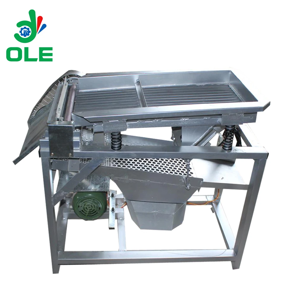 150-200กิโลกรัม/ชั่วโมงระดับถั่วเหลืองอัตโนมัติ Peas Shell เครื่อง Handy Pea Sheller Machine