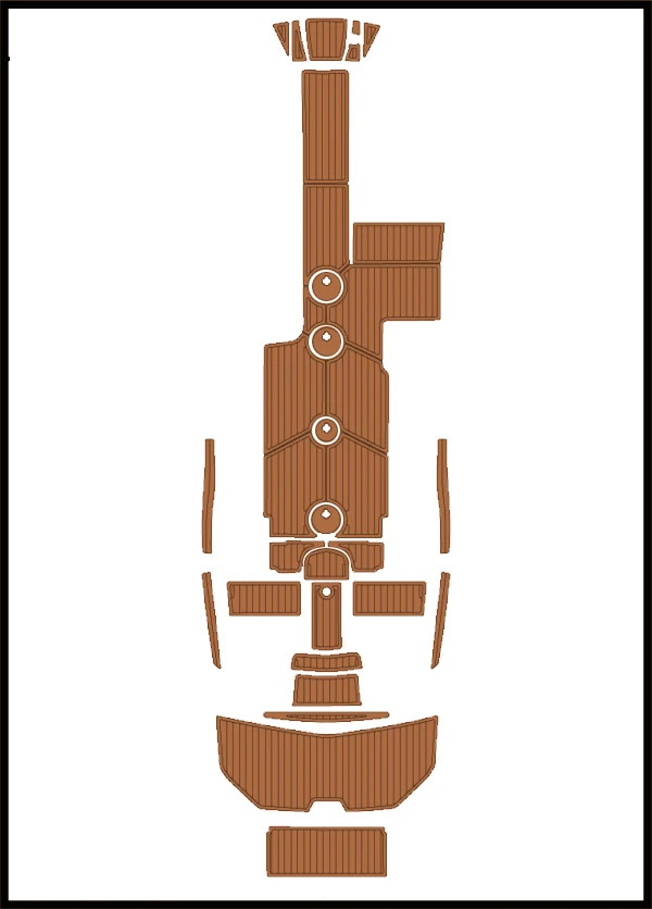 

2015-2018 Mastercraft X23 swim platform pad cockpit eva foam boat decking