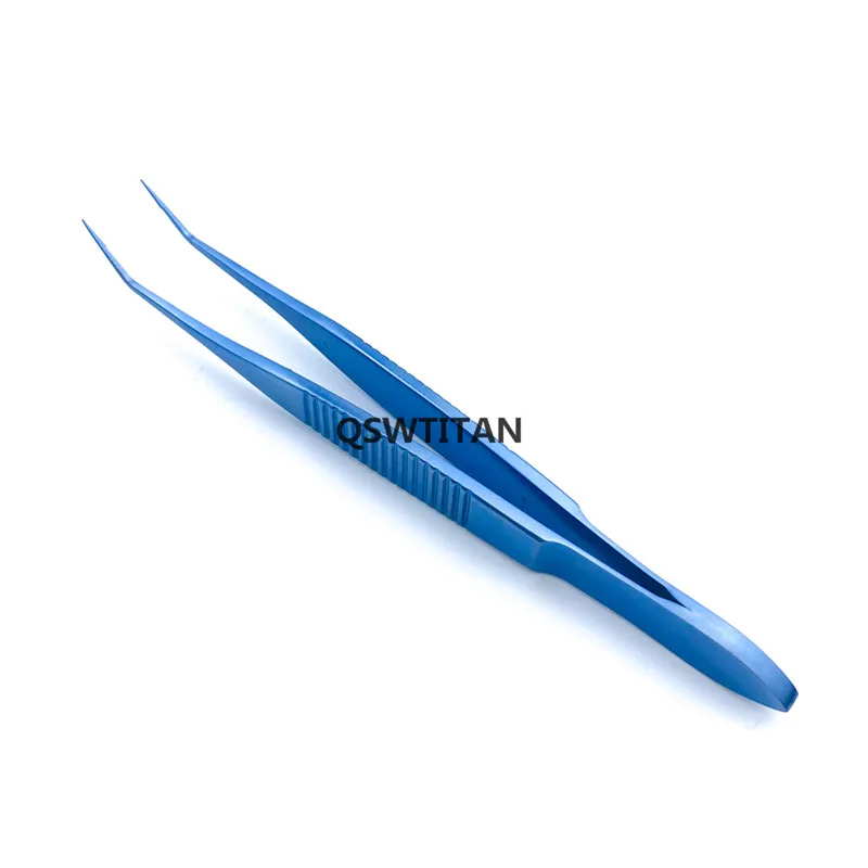 New Titanium Angled Troutman Superior Rectus Forceps ophthalmic eye instrument