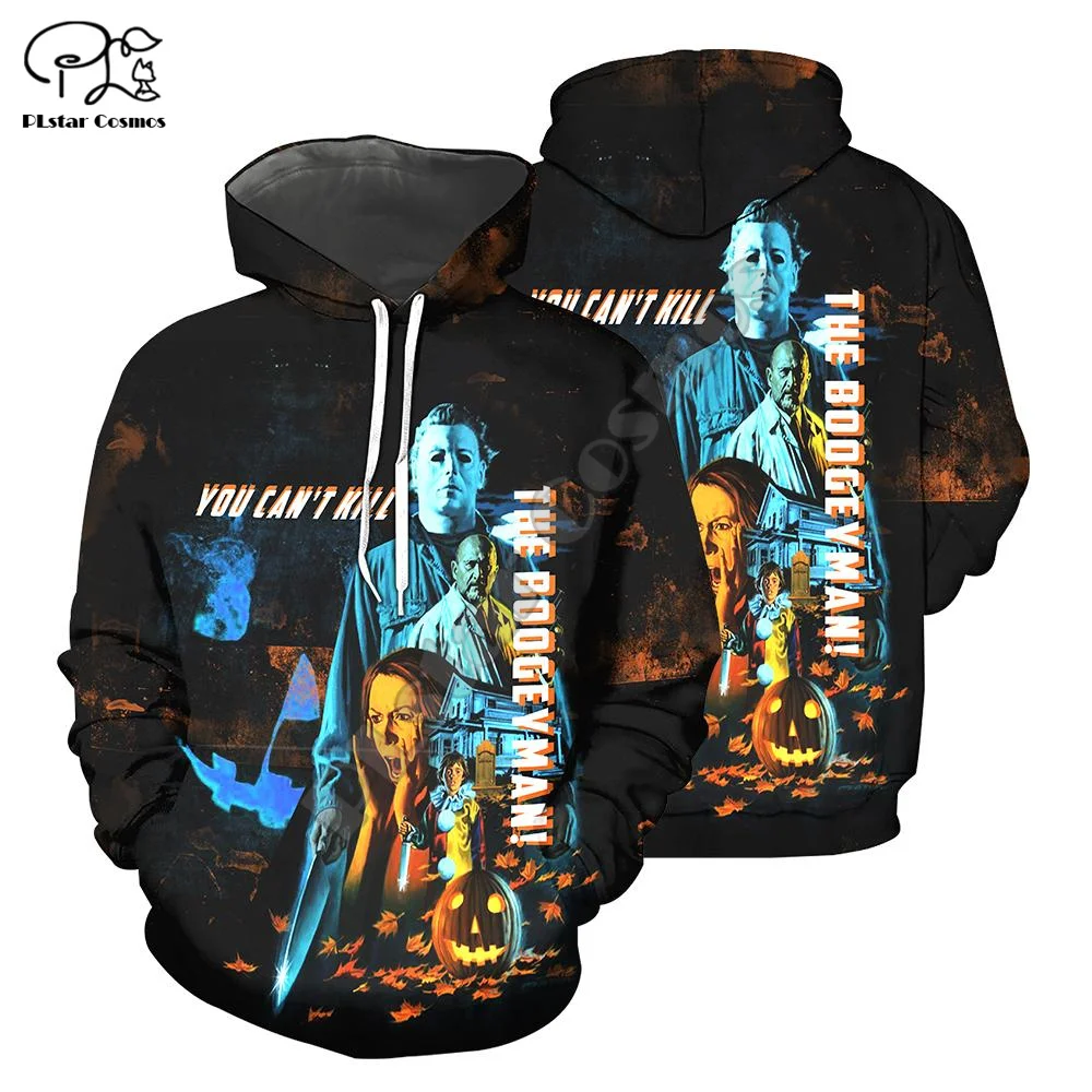 

PLstar Cosmos Newest Halloween Movie Michael Myers Horror Terror Colorful 3DPrint Men/Women Streetwear Harajuku Funny Hoodies 10
