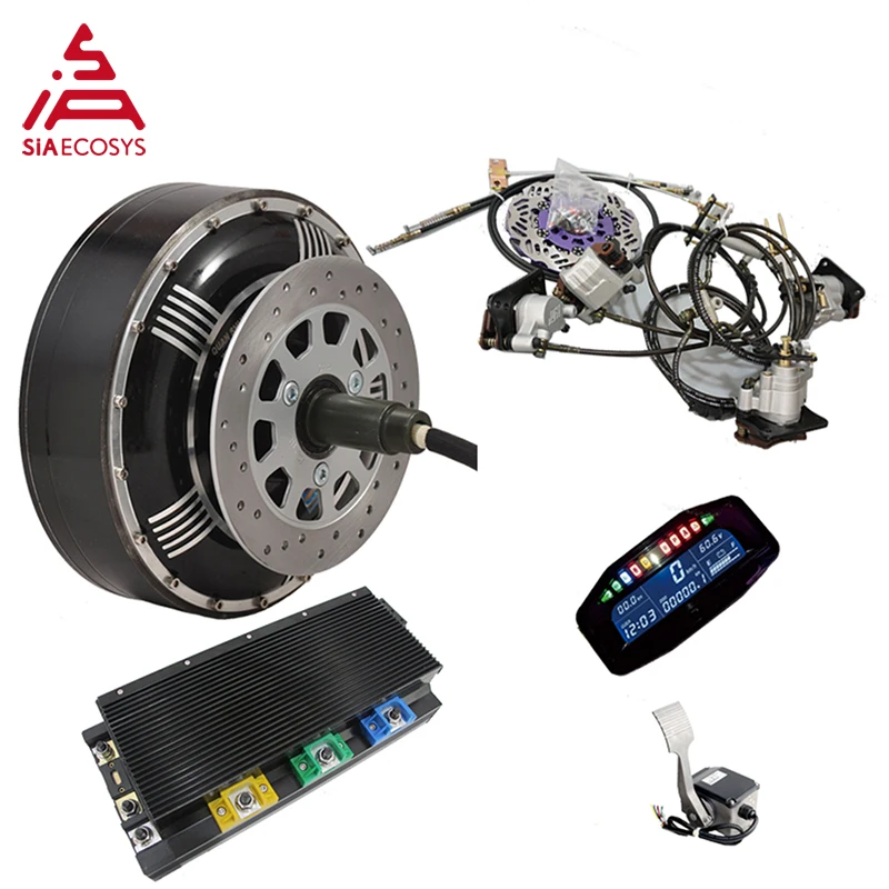 QSMOTOR 8000W 273 50H V3 Brushless Electric Car Hub Motor Conversion Kits