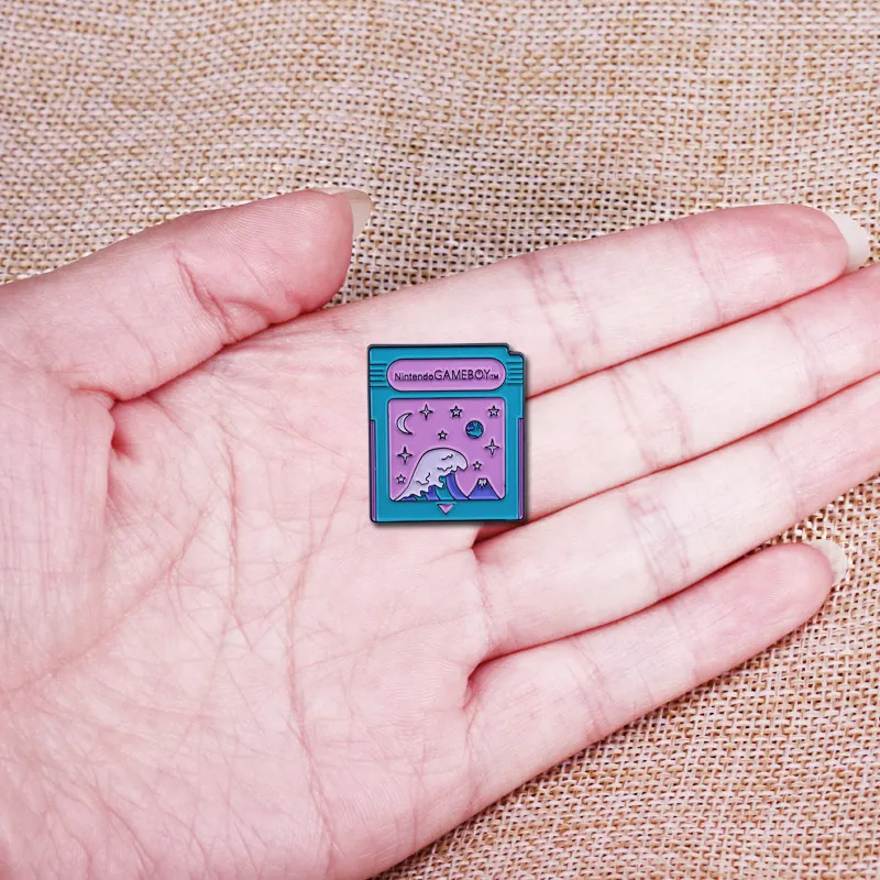 New design Gameboy enamel pins for boyfriend