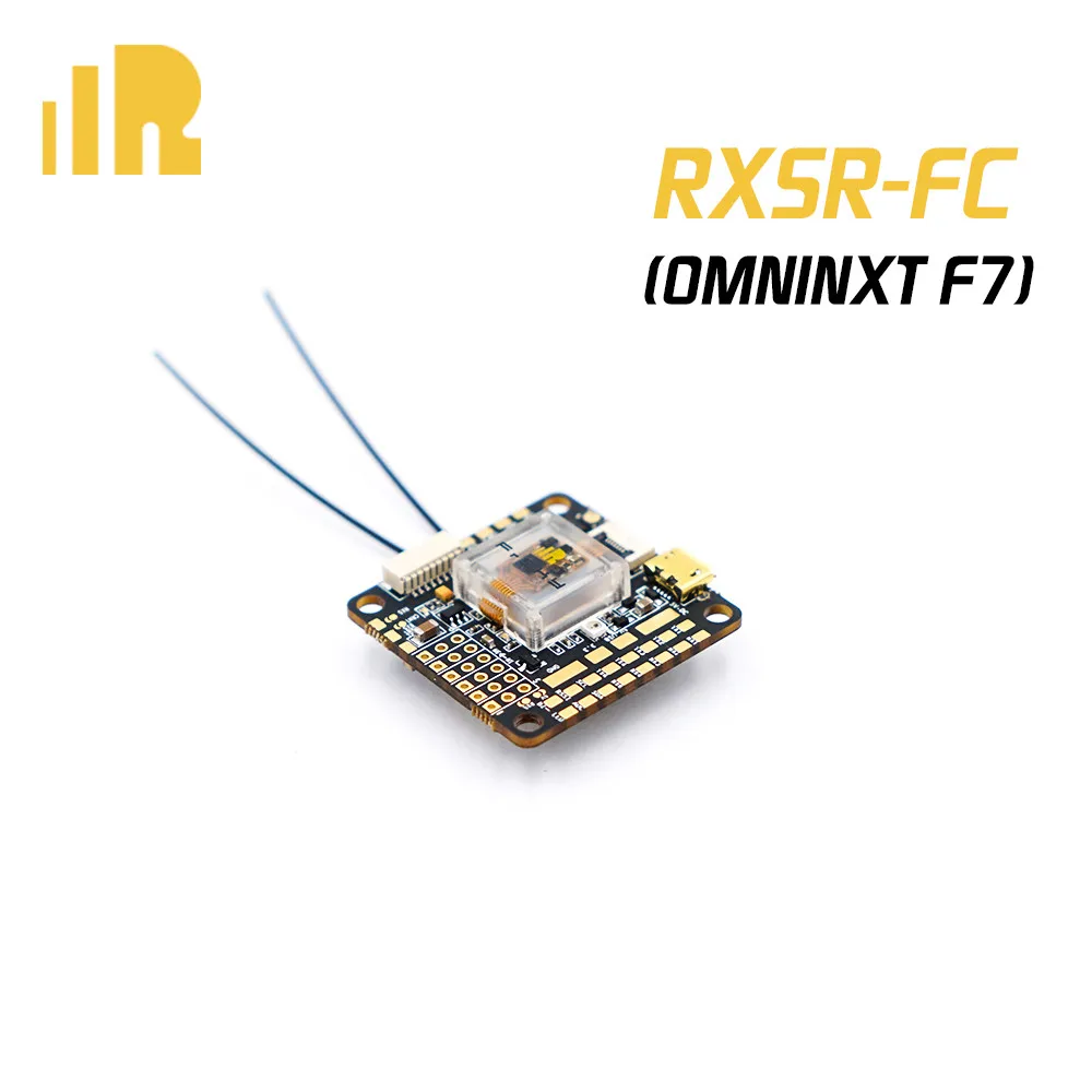 

FrSky RXSR-FC OMNINXT F7 FPV Drone FC Flight Controller with R-XSR/R9MM Receiver MPU6000 ICM20608 OSD for RC Drone