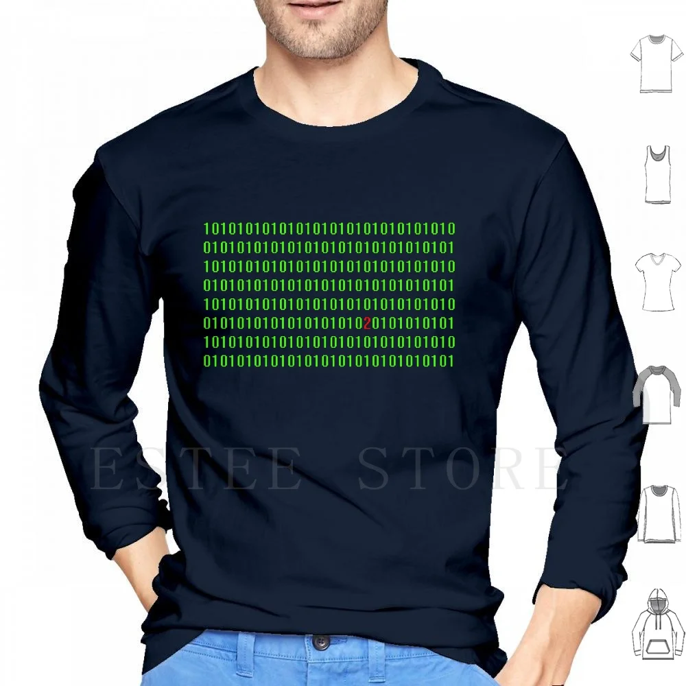 Digital Nightmare Hoodie Long Sleeve Bender Nightmare Informatics Programming Computer Boroncete