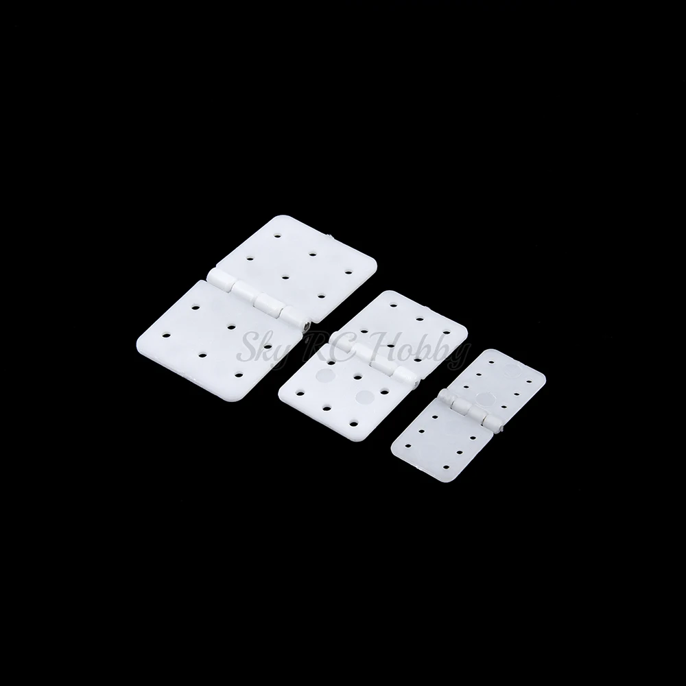 Nylon & Pinned Hinge 20x36mm / 16x29mm / 12x24mm For RC Airplane Plane Parts Aeromodelling Model Replacement