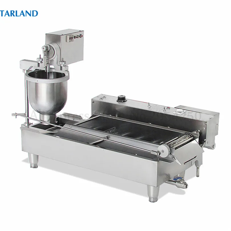 Commercial Donut Fryer Machine 3 Donut Moulds Electric Donuts Maker High Productivity Doughnut  Euipment 220V/110V