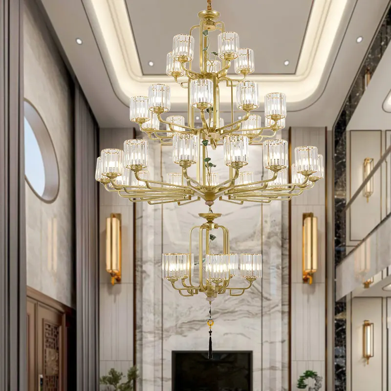

Modern Bedroom Chandelier Living Room Lamp Hotel Tea Rooms Decoration Lamps Restaurant Chandeliers LED Minimalist Light Glass