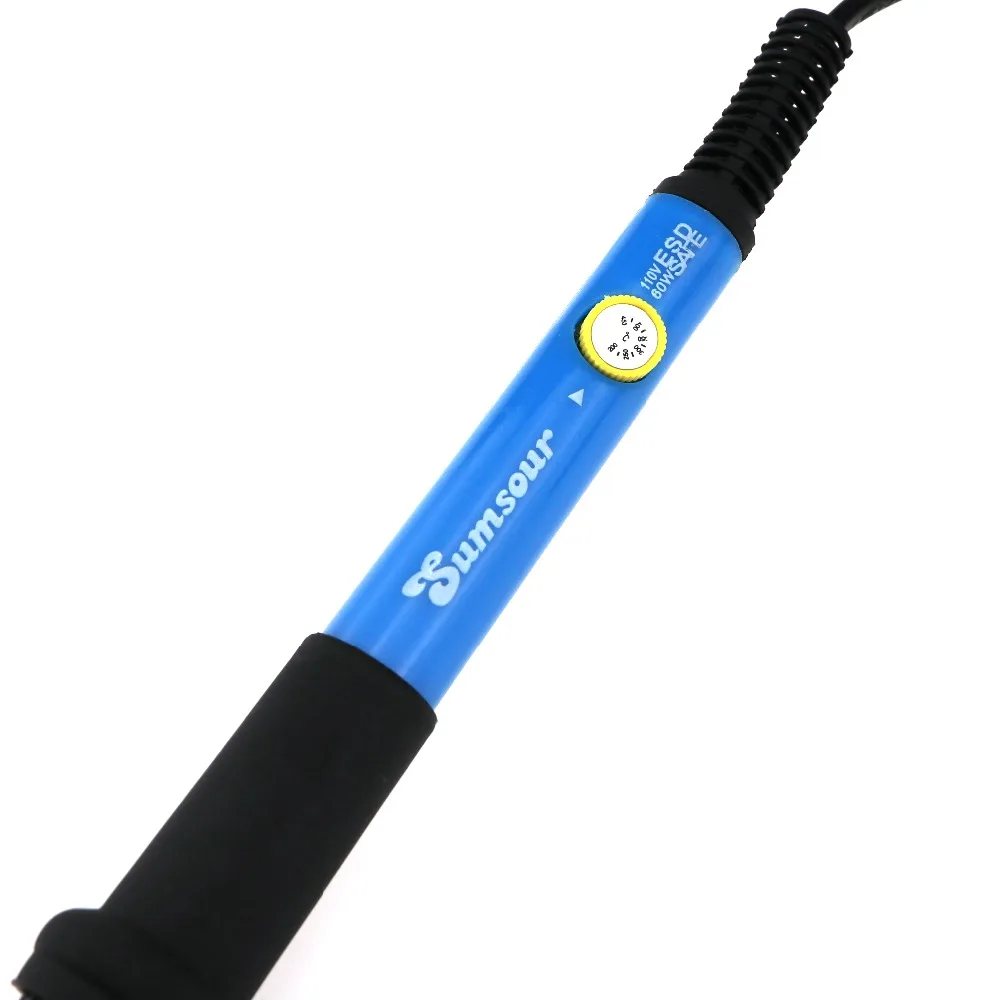 New 220V 110V 60W Adjustable Temperature Soldering Iron Soldering Station Rework Station Repair Tool Electric Soldering Iron Kit