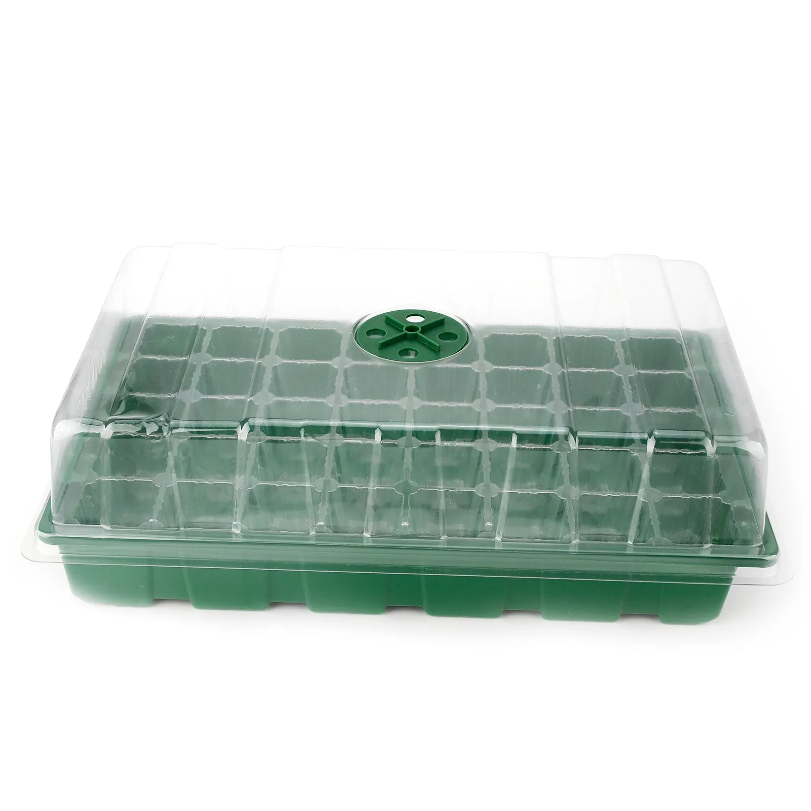 3pcs 40 Holes Seedling Tray Extra Strength Seed Germination Plant Flower Pots Garden Nursery  Germination Box Plateau Semis