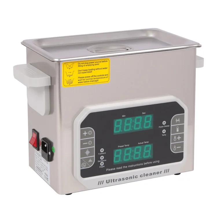 6.5L بينشتوب الصناعية شبه التلقائي بالموجات فوق الصوتية الأنظف مع سخان الرقمية الموقت سلة تنظيف أجزاء معدنية أجزاء الأجهزة