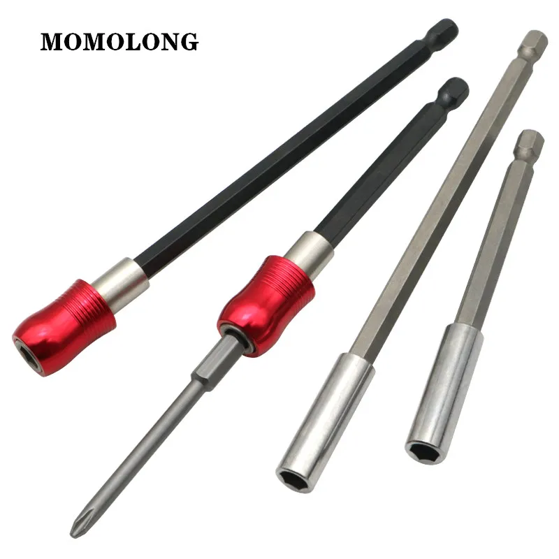 60/100/150/200mm Hex Rod Shank Hand Tool Socket Extension Bit Long Handle Screwdriver Tip Holder Quick Change