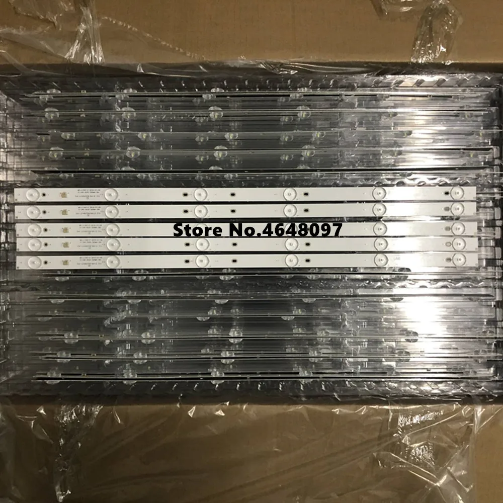 

2pcs/lot 580mm LED Backlight strip 6 lamps For Tv JL.D32061330-081AS-M FZD-03 E348124 HM 32v input MS-L1343 L2202 L1074