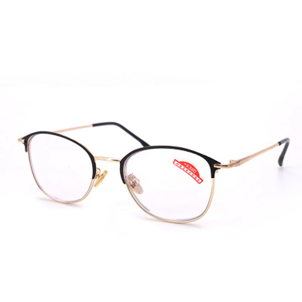 Ultralight Titanium Full-Rim Intelligent Progressive Multifocal Reading Glasses See Near and Far +1 +1.5 +2 +2.5 +3 +3.5 +4