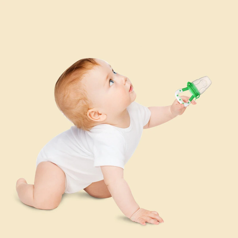 Nieuwe Babyvoeding Cup Fopspeen Houder Baby Tepel Feeder Siliconen Fopspeen Vruchten Zuigelingenvoeding Levert Fopspeen Tepels