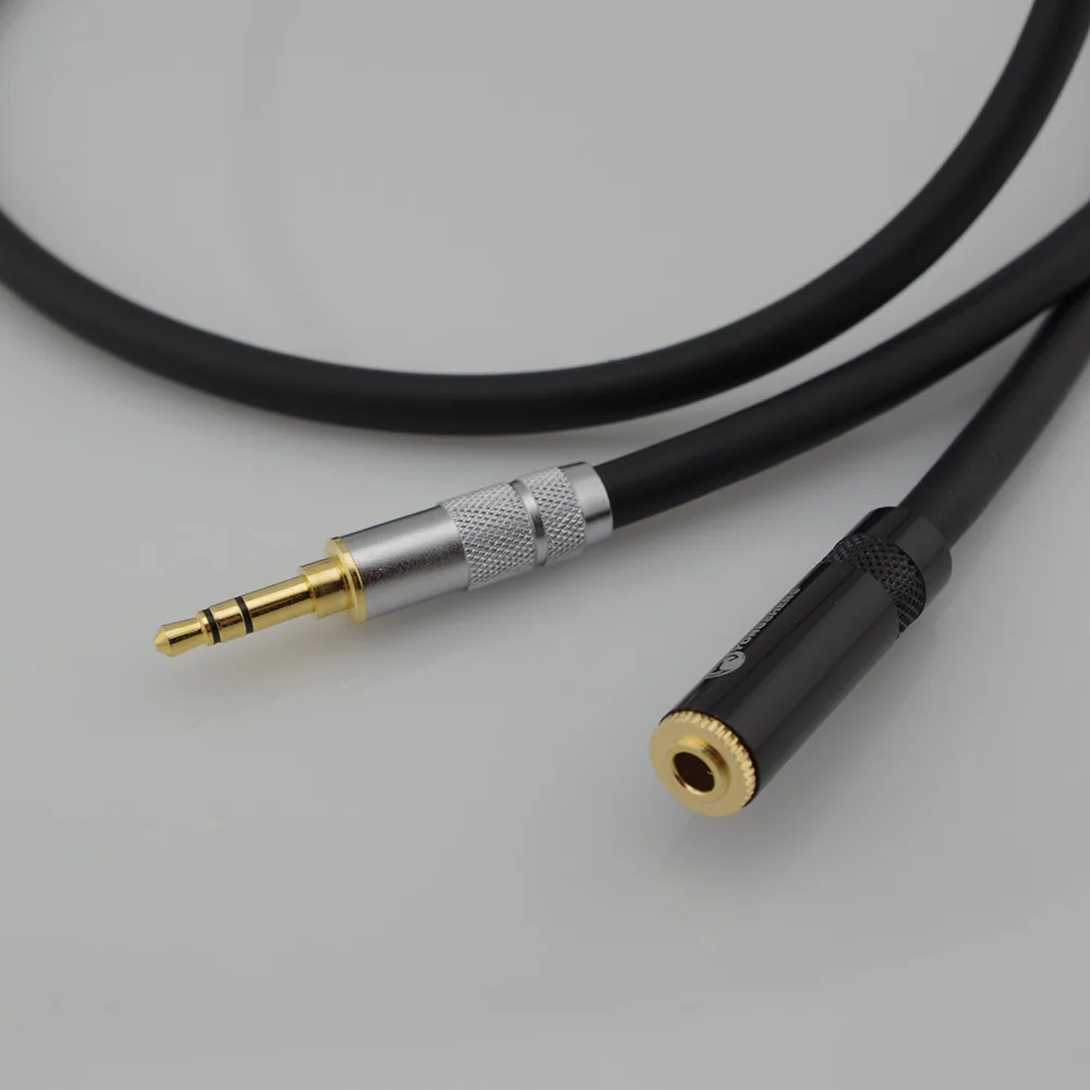 Przedłużacz do słuchawek HIFI 3.5mm Jack męski na żeński przewód AUX M/F Audio Stereo przedłużacz słuchawkowy 3.5mm kabel HOT