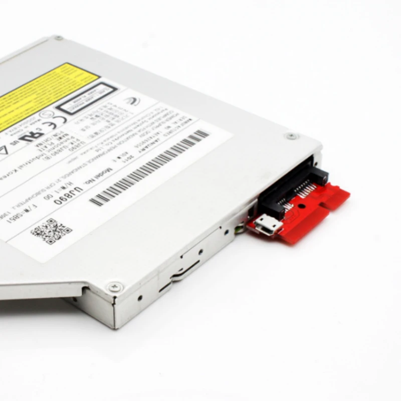HDD SATA محول 7 + 6 13pin أنثى إلى المسلسل ATA 7 + 15 22pin ذكر محول لأجهزة الكمبيوتر المحمول سطح المكتب CD-ROM قرص صلب محرك الأقراص