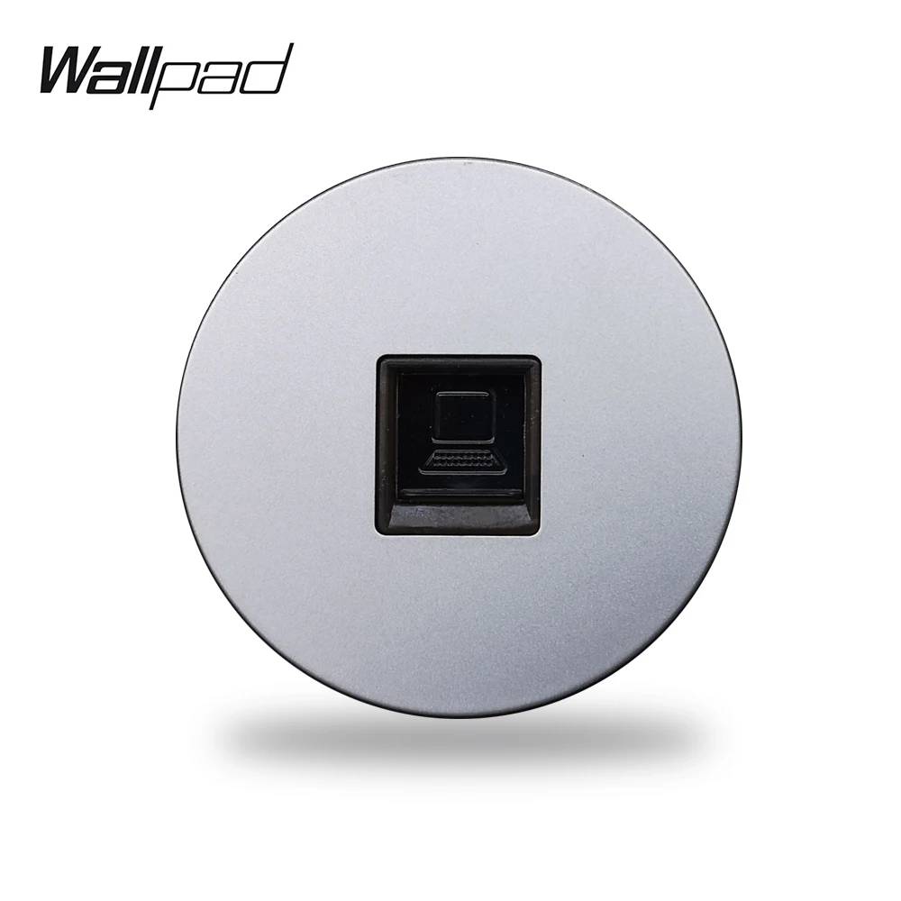 Wallpad L6 5 Colors RJ45 PC Ethernet CAT6 CAT5E Computer Data Wall Wiring Outlet Port Socket Modular DIY Free Combination